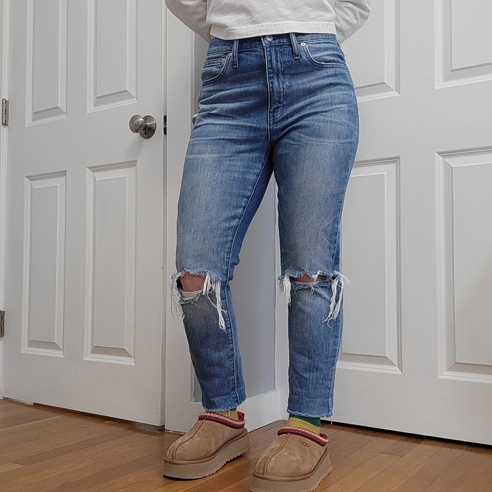 Madewell High Rise Slim Boyjean Size 27